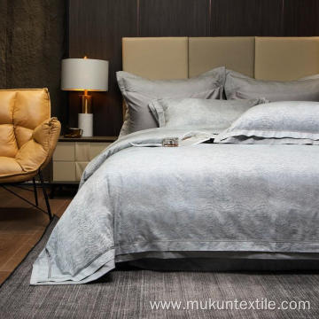 Fast Delivery 100 yarn-dyed jacquards Luxury Bedding Set